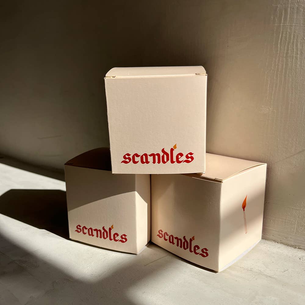 Scandles - Large Lemon Candle