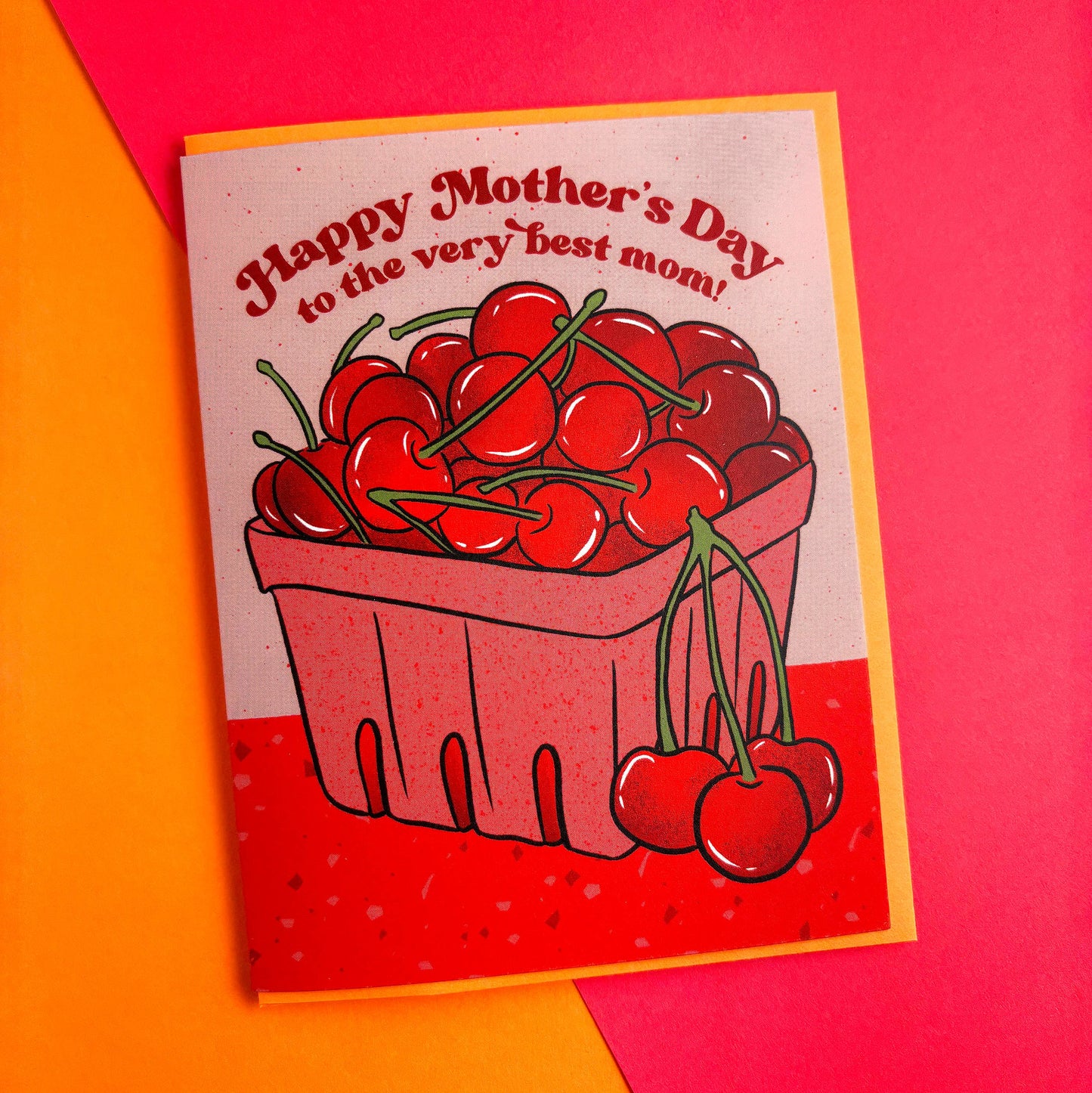 Boss Dotty Paper Co. - Cherry Mom Mother's Day Card