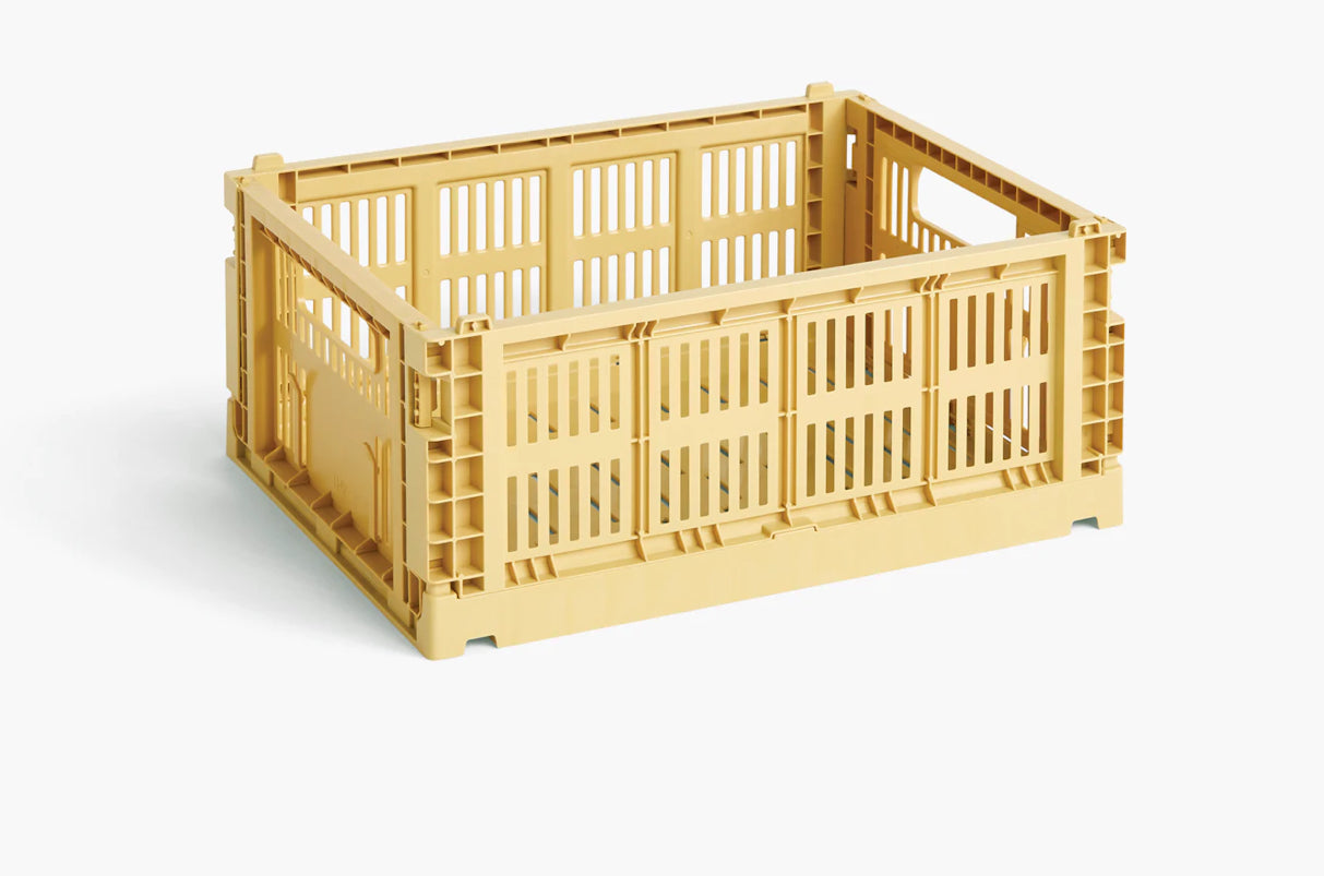 Hay Recycled Color Crate - Medium