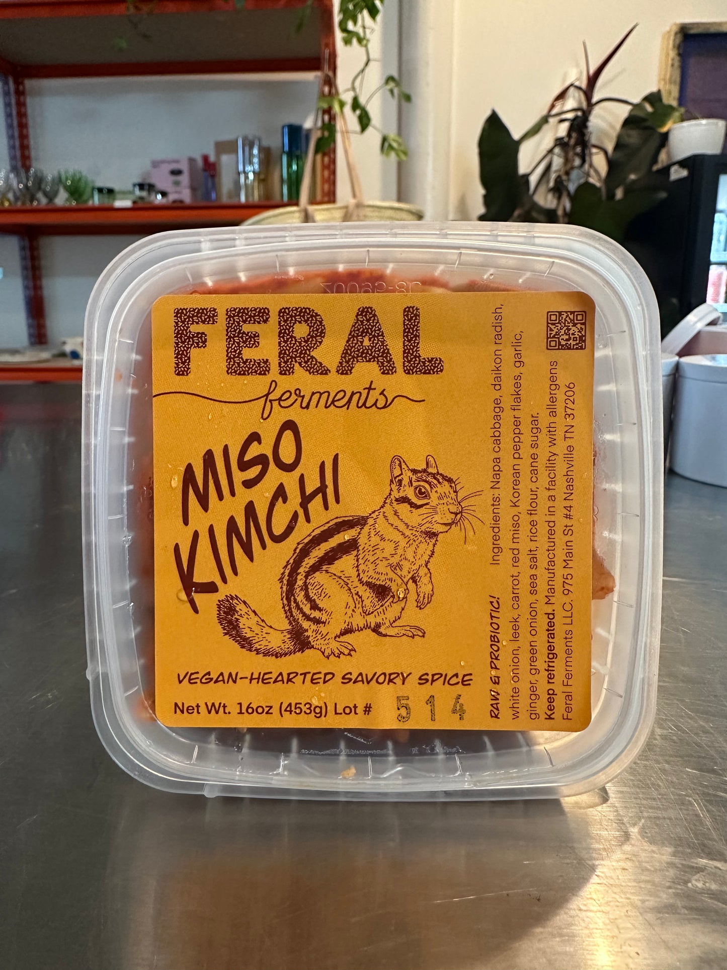 Feral Ferments Miso Kimchi