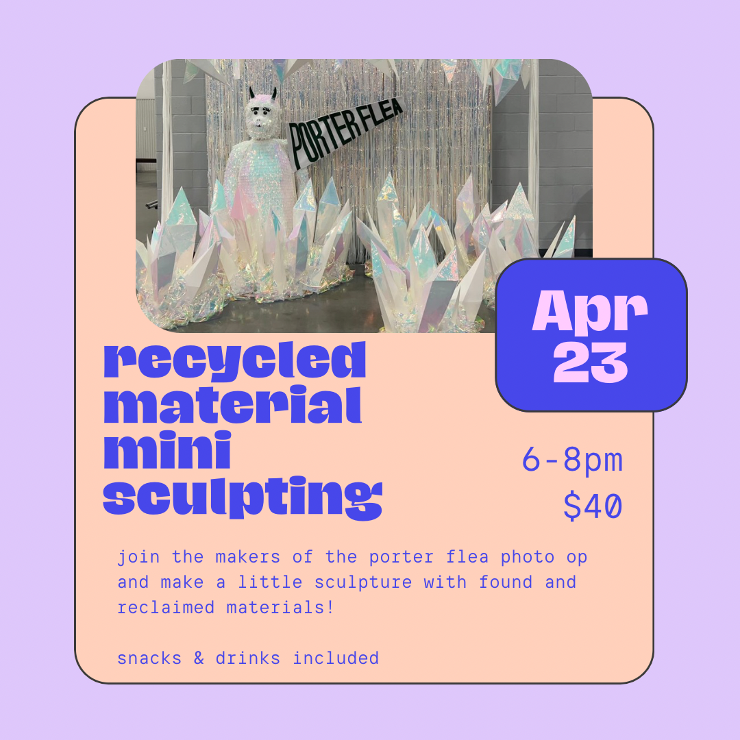 Recycled Material Mini Sculpting