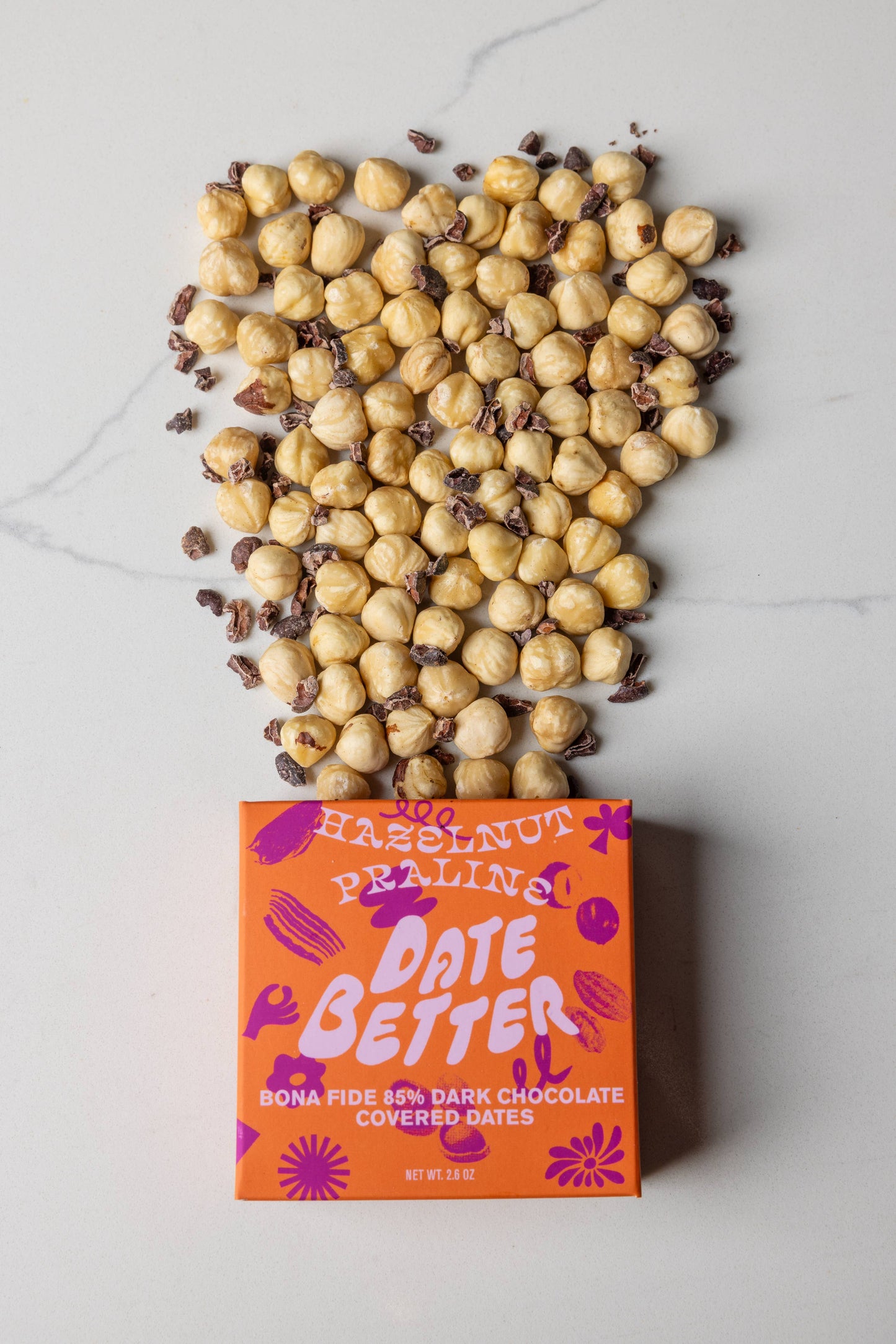 Date Better - Hazelnut Praline- Chocolate covered dates
