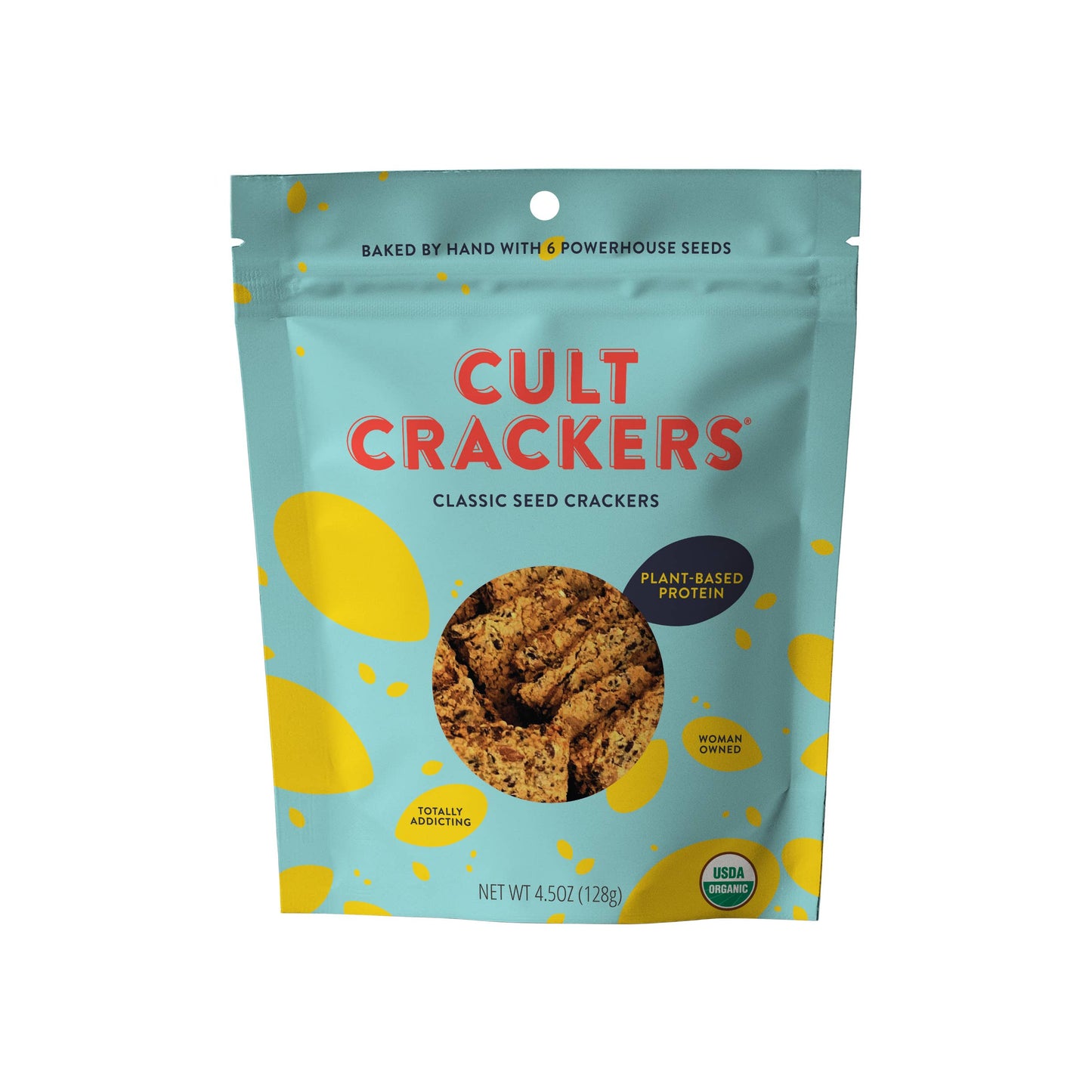 Cult Crackers - Classic Seed Crackers Organic Gluten Free