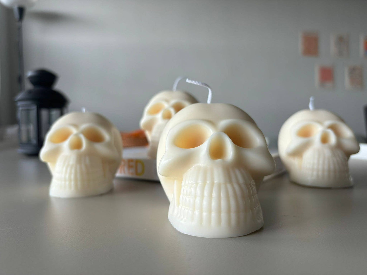 Skull Soy Candle