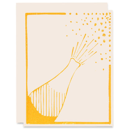 Champagne Pop Celebration Card