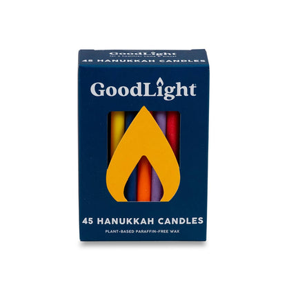 Hanukkah Candles | 45-Count Box: Blue & White