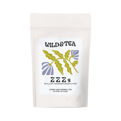 Wild & Tea - ZZZs Herbal Tea: 2oz