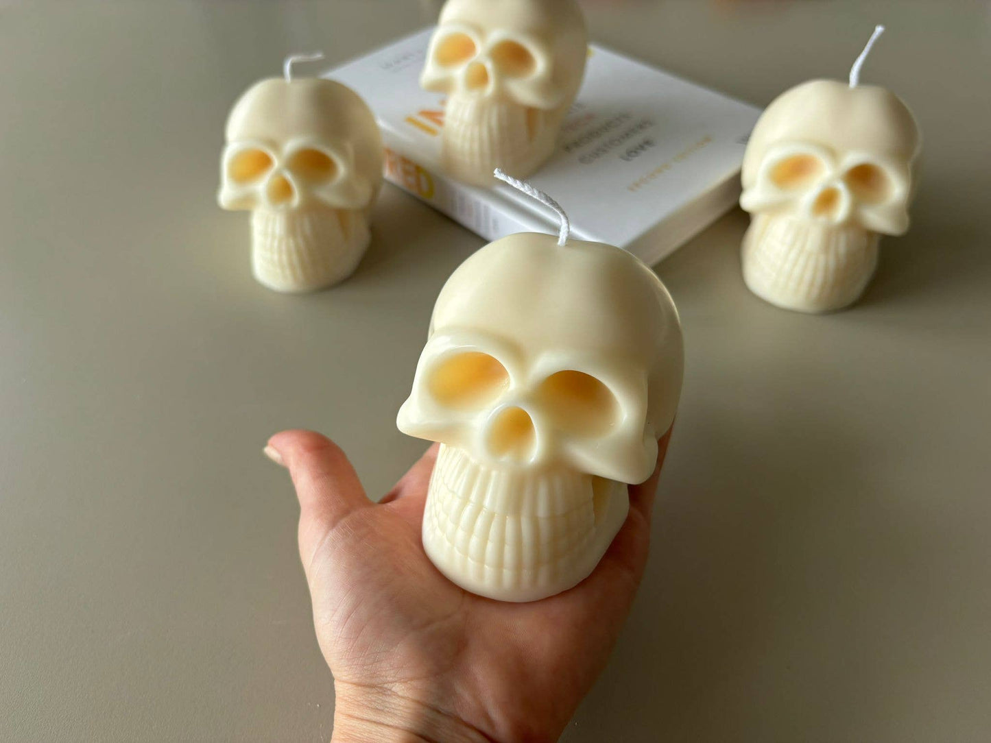 Skull Soy Candle