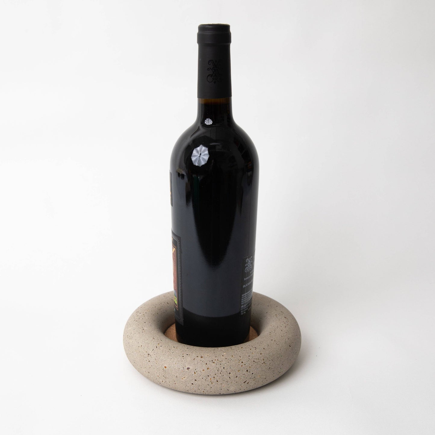 Wine Bottle Coasters: Natural Terrazzo