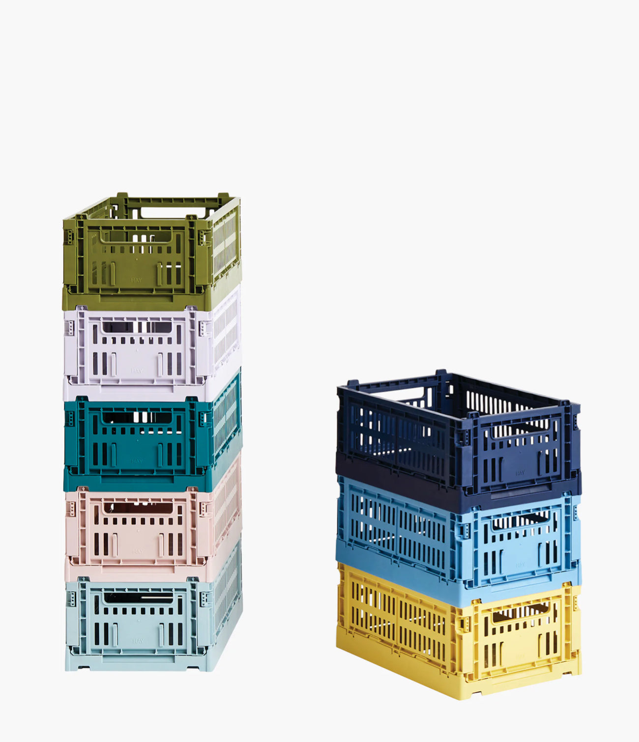 Hay Recycled Color Crate - Medium