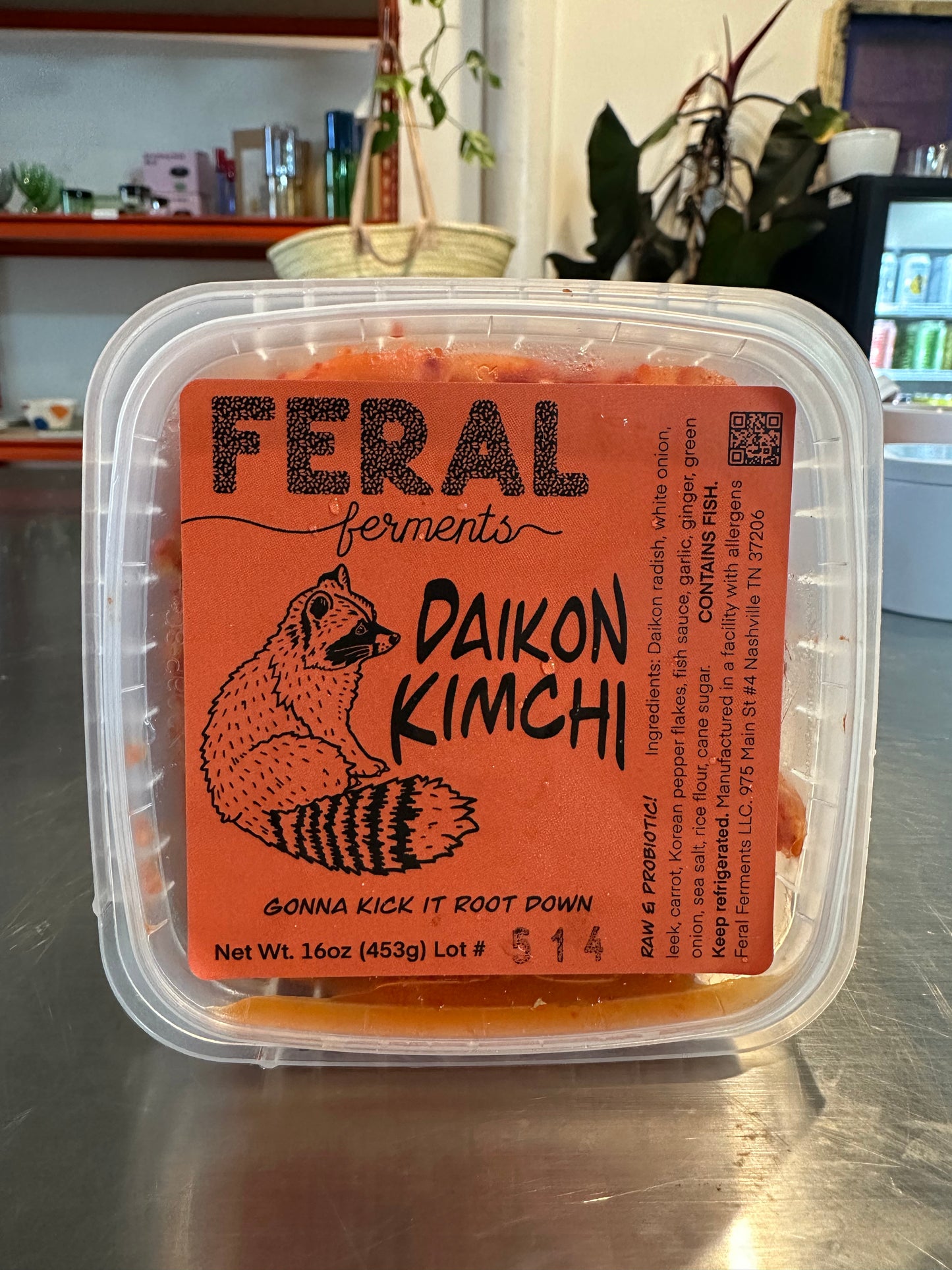 Feral Ferments Daikon Kimchi