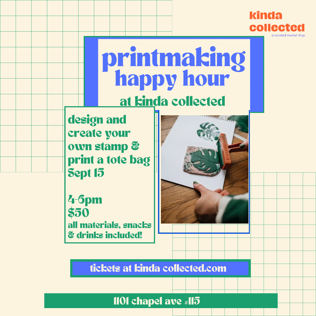 Printmaking Happy Hour