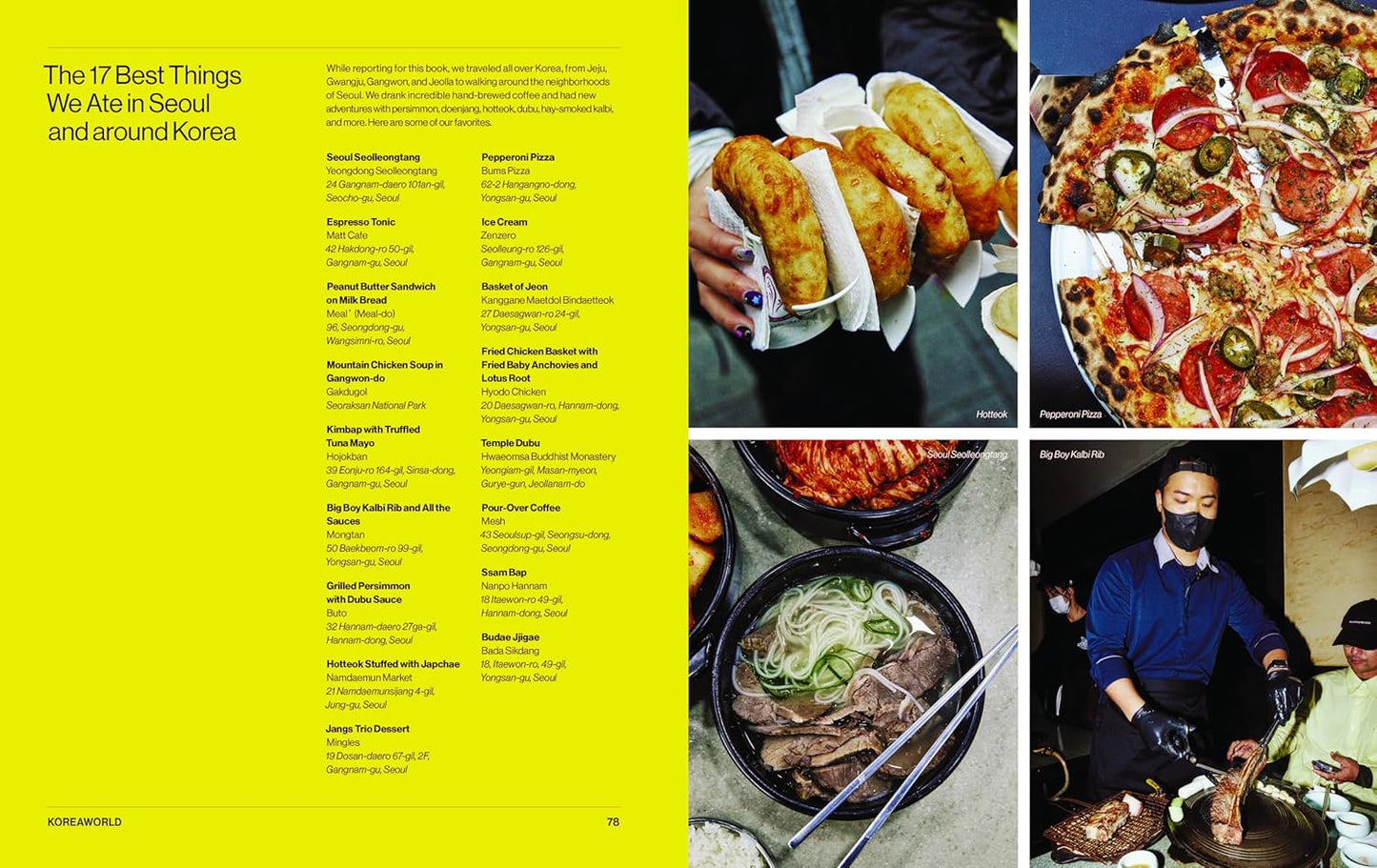 Koreaworld: A Cookbook