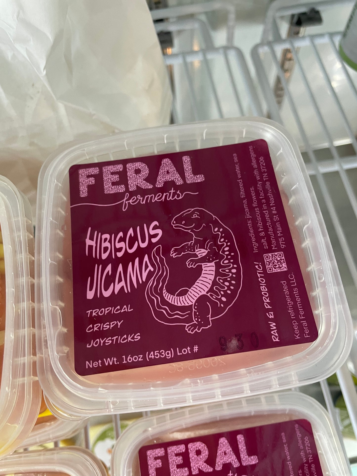 Feral Ferments Jicama Pickles