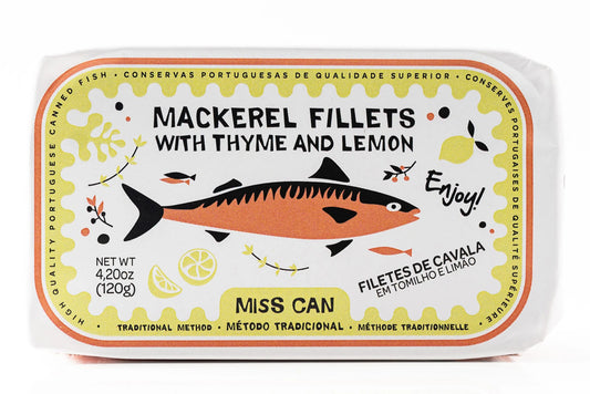 Miss Can - Mackerel Fillets w/ Thyme and Lemon