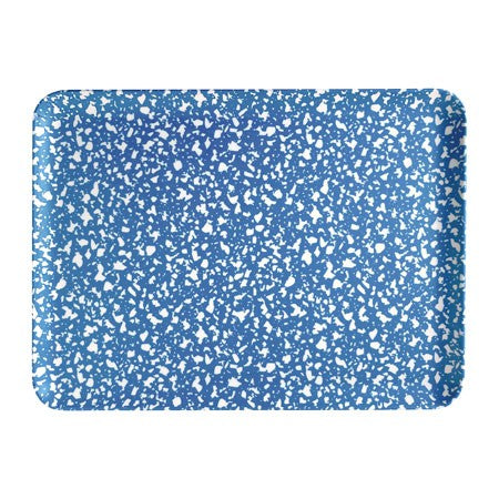 Xenia Taler Terrazzo Tray - Blue