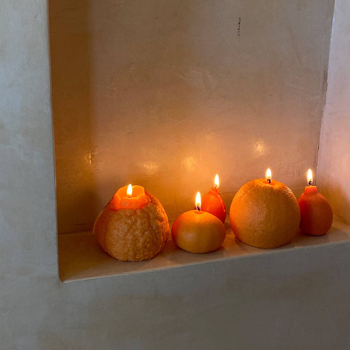 Large Sumo Citrus Candle: Orange / Citrus