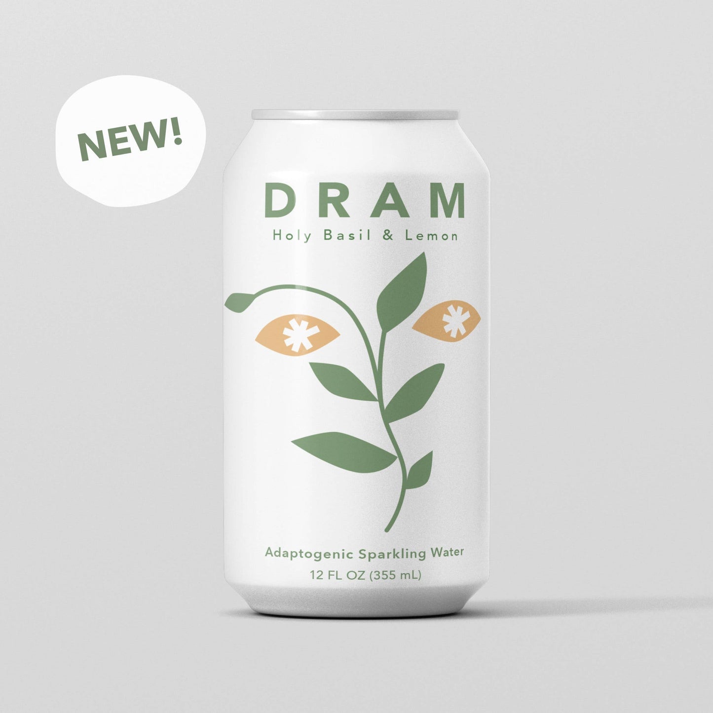 Dram - Holy Basil & Lemon Adaptogenic Sparkling Water