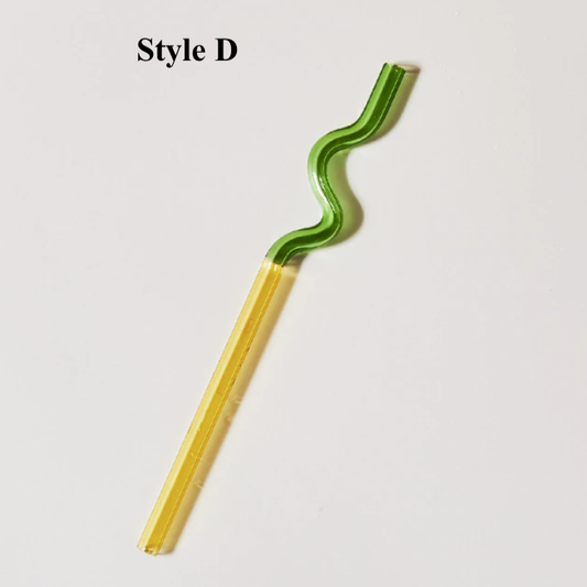 Ivore Group - Artistry Glass Straws: D